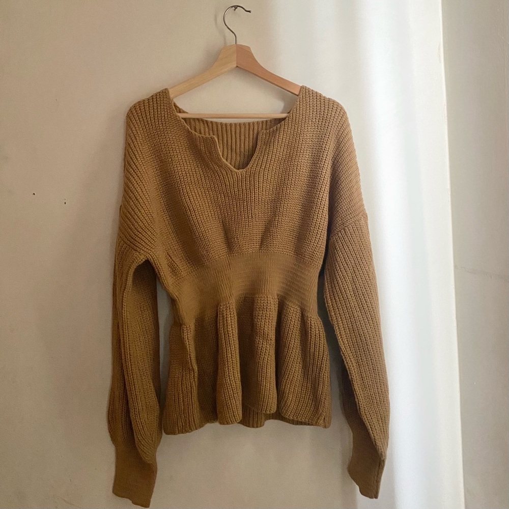 🤎Tan sweater🤎